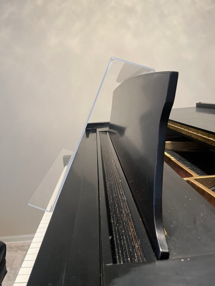 Grand Upright Piano Acrylic Music Stand (Width 18")