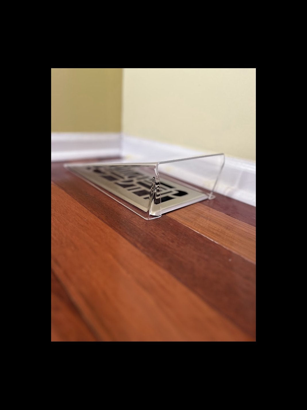 Floor Register Deflector - Side Opening