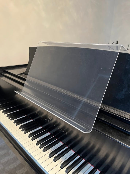 Grand Upright Piano Acrylic Music Stand (Width 18")